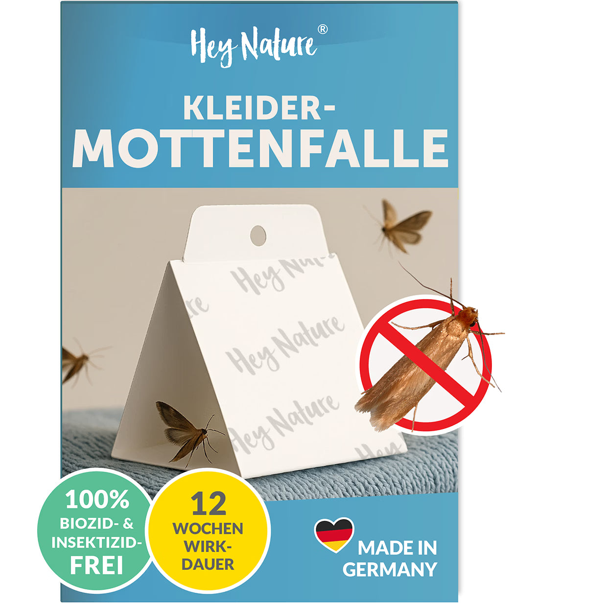 Mottenfalle gegen Kleidermotten