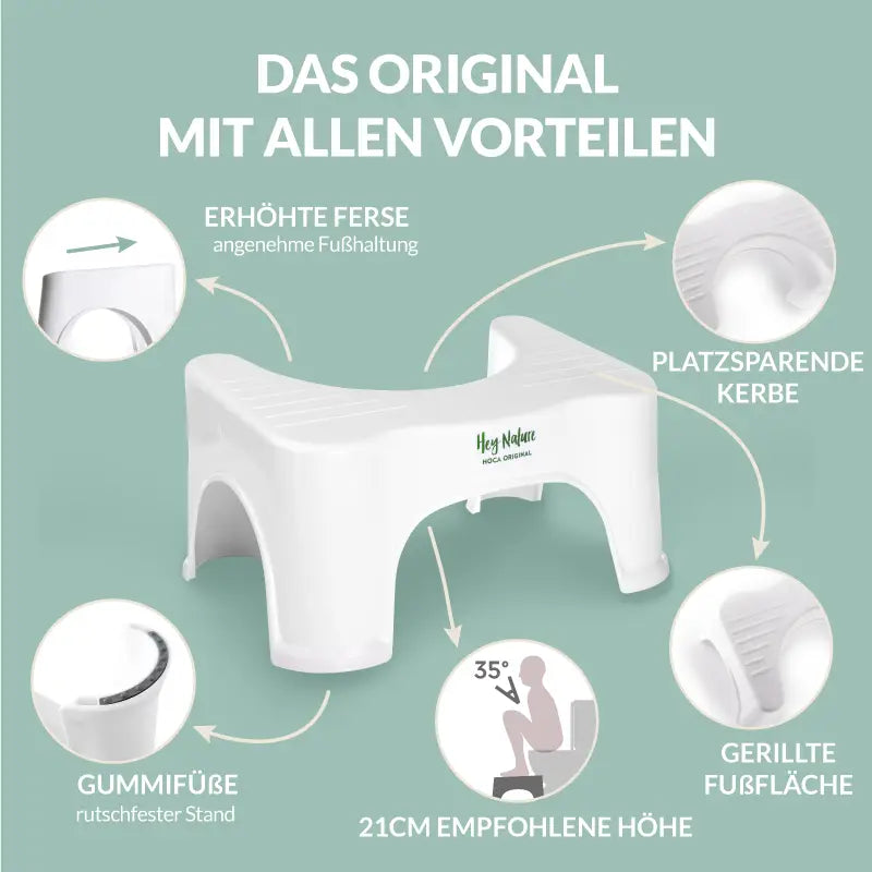 Hoca Toilettenhocker – das Original