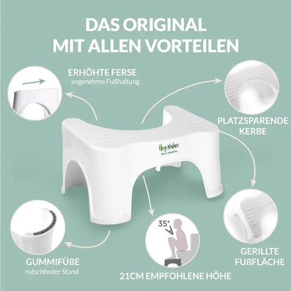 Hoca Toilettenhocker – das Original