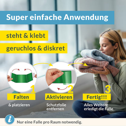 Mottenfalle gegen Kleidermotten