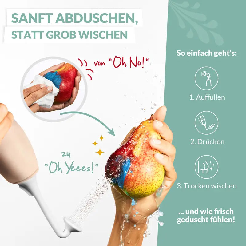 Hey Nature Po Dusche, mobiles Bidet