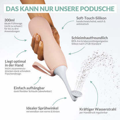 Hey Nature Po Dusche, mobiles Bidet