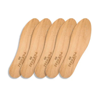 Zederna Classic – 5-pack cedar wood insoles